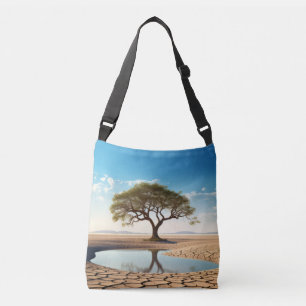Tree Life Enchanting Tranquil Nature Crossbody Bag