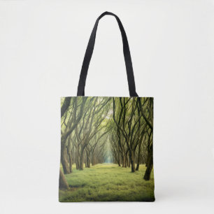 Tree Life Enchanting Tranquil Nature Tote Bag
