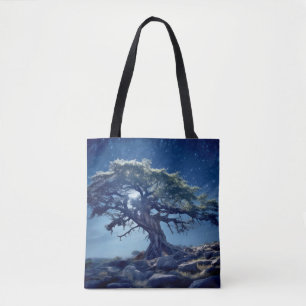 Tree Life Enchanting Tranquil Nature Tote Bag
