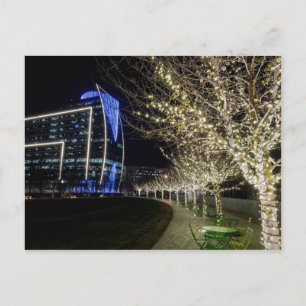 Tree Lights At Klyde Warren Park Postcard