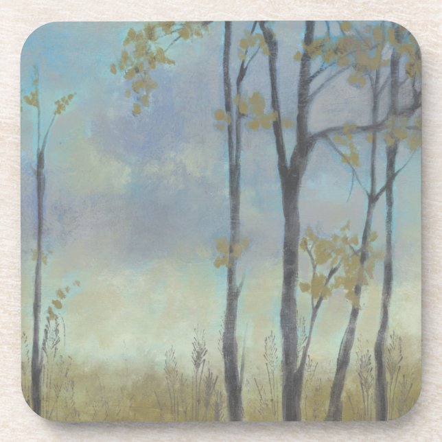 Tree-Lined Wheat Grass I Coaster (Front)