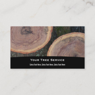 Tree Log Business Card