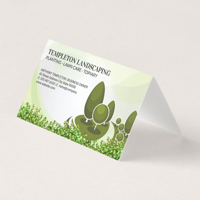 Tree Logo | Bushes | Gardening (Front)