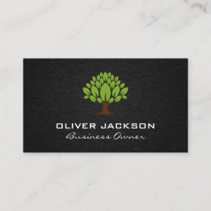 Tree Logo   Landscaping Business Card
