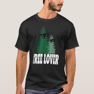 Tree Lover Trees Sunglasses T-Shirt