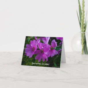 Tree Mallow Greeting card