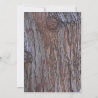 Tree Men Faces Note Card