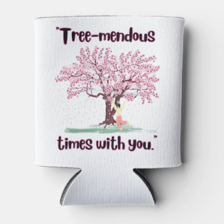 TREE MENDUS QUOTE CAN COOLER
