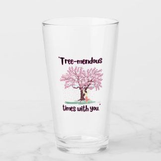 TREE MENDUS QUOTE GLASS