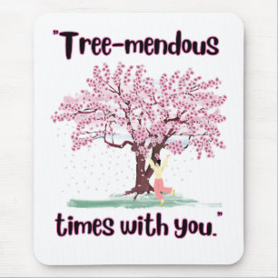 TREE MENDUS QUOTE MOUSE MAT