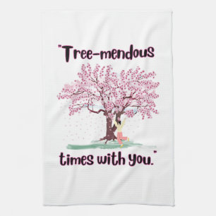 TREE MENDUS QUOTE TEA TOWEL