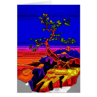 Tree & Mountains
