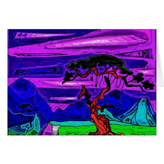 Tree & Mountains 2 (Front Horizontal)