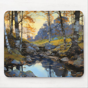 Tree Nature Landscape Mouse Mat