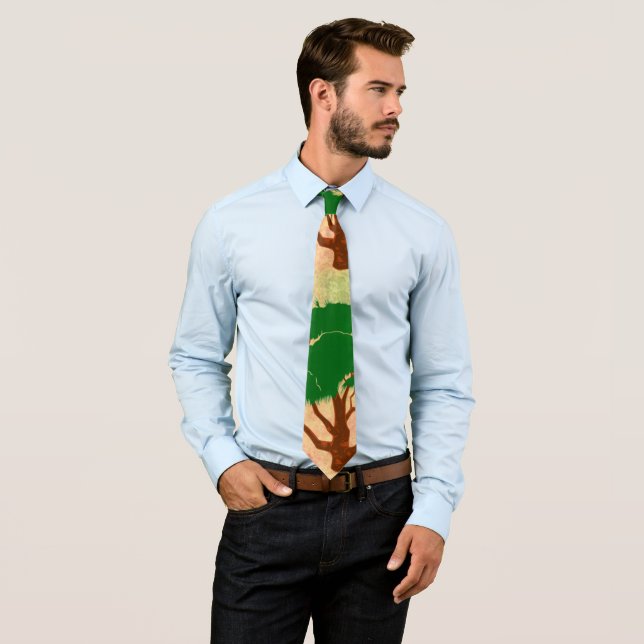 Tree Neck Tie (In Situ)