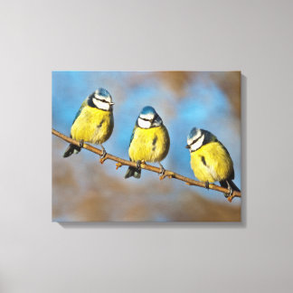 Tree-o Wrapped Canvas Print