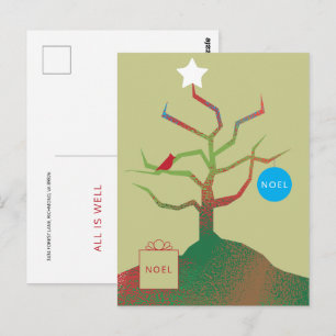 Tree of Art Christmas Card