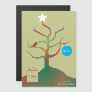 Tree Of Art Christmas Card