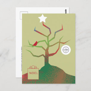 Tree of Art Corporate Christmas Postcard