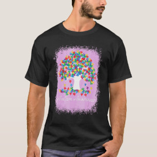 Tree Of Autism Awareness Month Life Asd T-Shirt