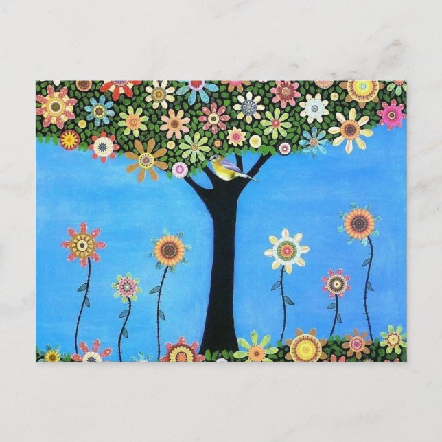 Tree of Beauty Post card (Front)