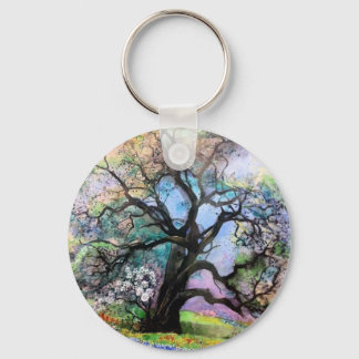 Tree Of Colour Key Ring