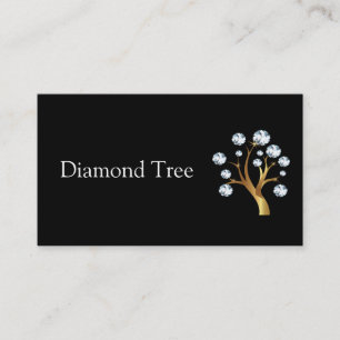 Tree of Diamonds Business Card Logo