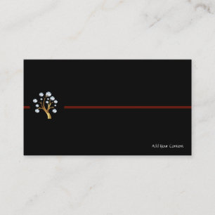 Tree of Diamonds Business Card Logo
