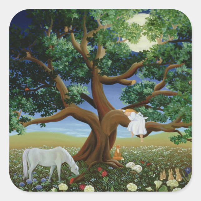 Tree of Dreams 1994 Square Sticker (Front)