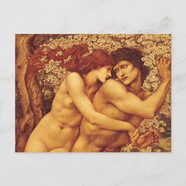 Tree of Forgiveness, Sir Edward Coley Burne-Jones Postcard (Front)