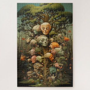 Tree of Heads Jigsaw Puzzle