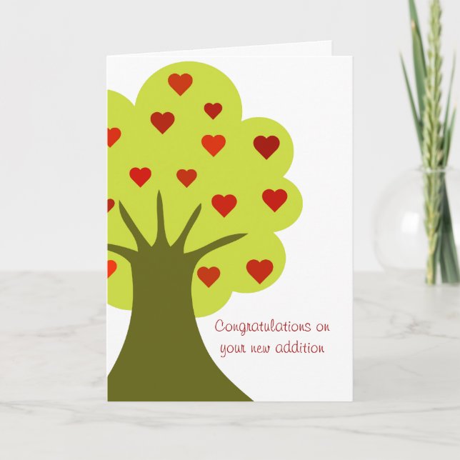 Tree of Hearts Card (Front)
