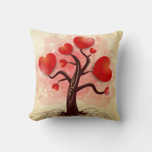 Tree of Hearts Cushion