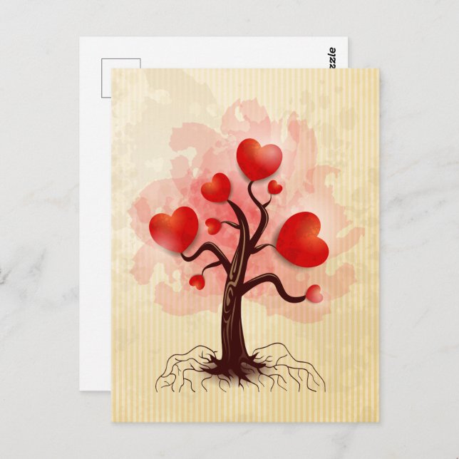 Tree of Hearts Postcard (Front/Back)