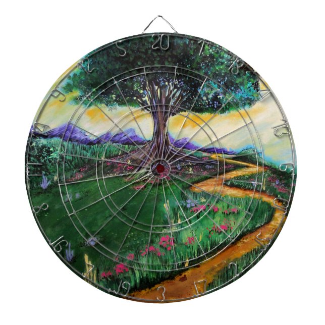 Tree Of Imagination   Dartboard (Front)