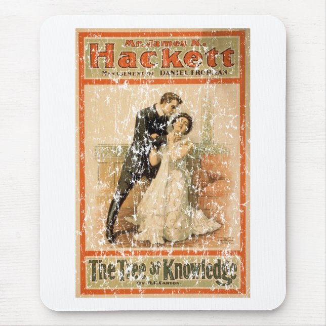 Tree of Knowledge 1898- distressed Mouse Mat (Front)