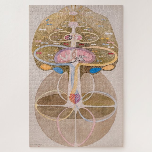 Tree of Knowledge No. 1 | Hilma af Klint | Jigsaw Puzzle (Vertical)