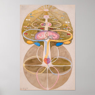 Tree of Knowledge No. 1 Hilma af Klint Poster
