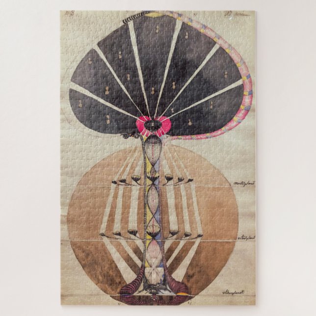 Tree of Knowledge No. 3 | Hilma af Klint | Jigsaw Puzzle (Vertical)