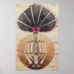 Tree of Knowledge No. 3   Hilma af Klint   Poster