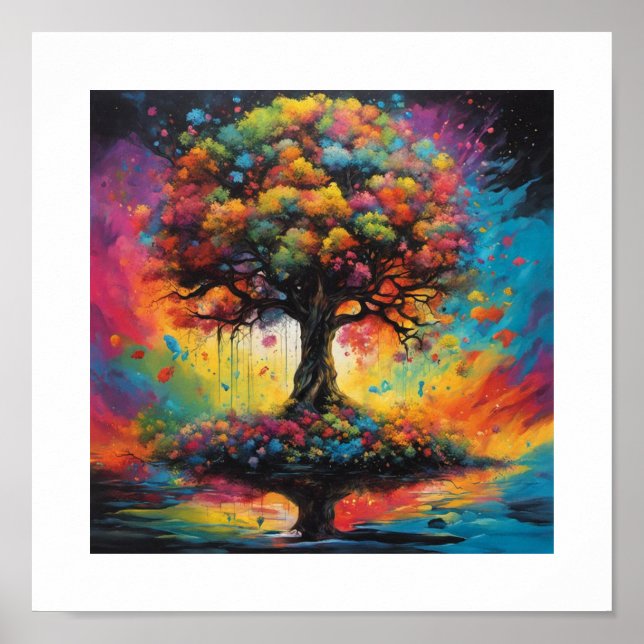 Tree of knowledge of good and evil poster (Front)