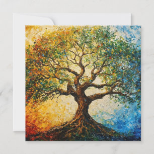 Tree of Knowledge - Oil Painting