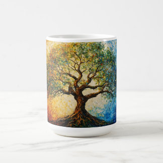Tree of Knowledge - Oil Painting Coffee Mug