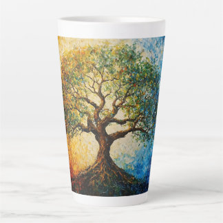 Tree of Knowledge - Oil Painting Latte Mug
