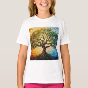 Tree of Knowledge - Oil Painting T-Shirt