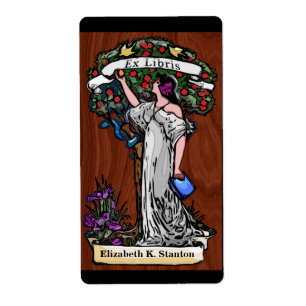 Tree of Knowledge Personalised Bookplate