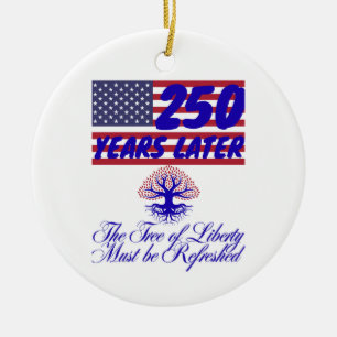Tree of Liberty Ceramic Ornament
