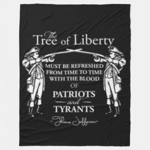 TREE of LIBERTY Fleece Blanket