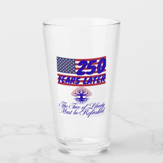 Tree of Liberty Glass (Back)