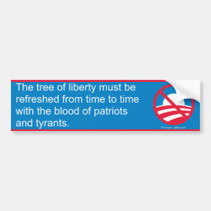 Tree of Liberty (Jefferson) Bumper Sticker